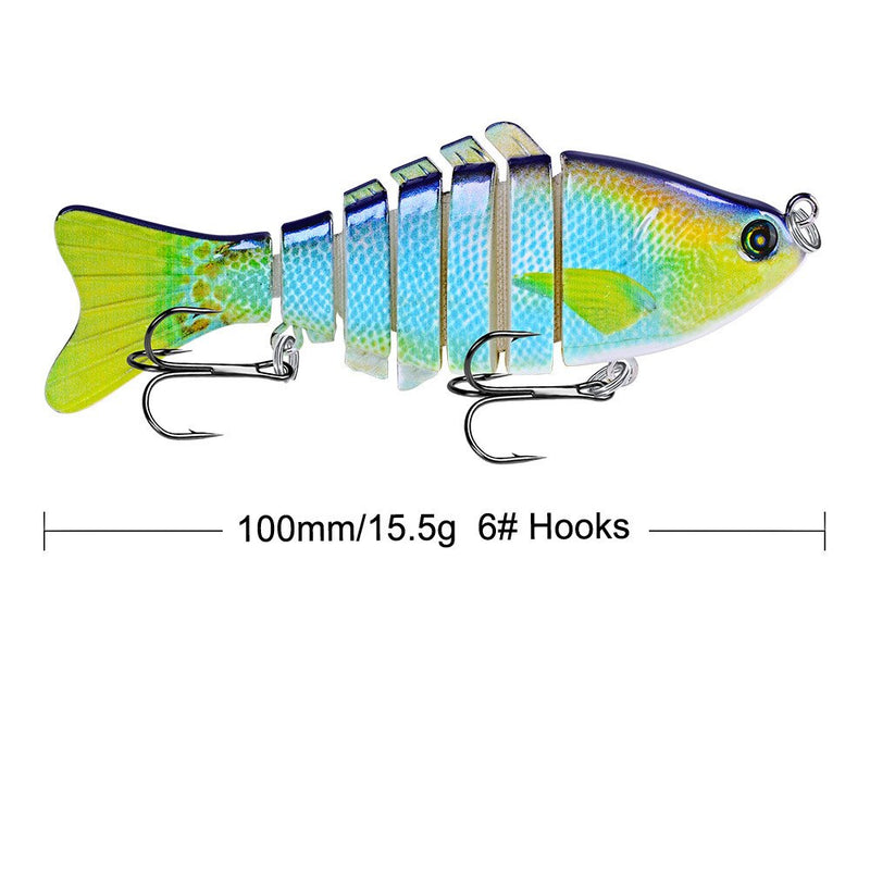 Isca para Pesca viva Articulada - 3D ( movimentos reais )