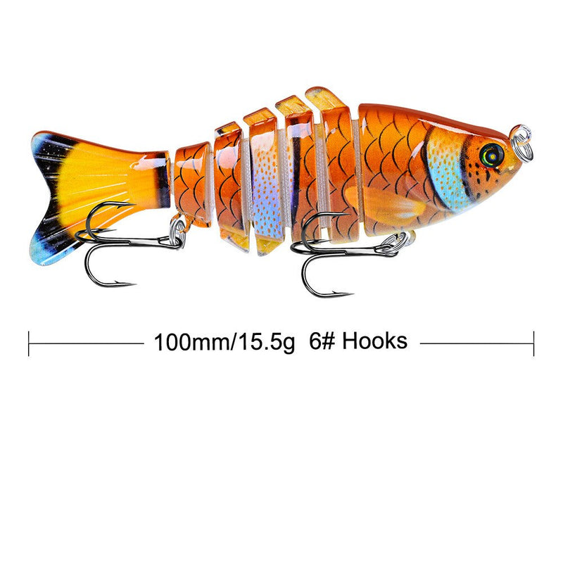 Isca para Pesca viva Articulada - 3D ( movimentos reais )