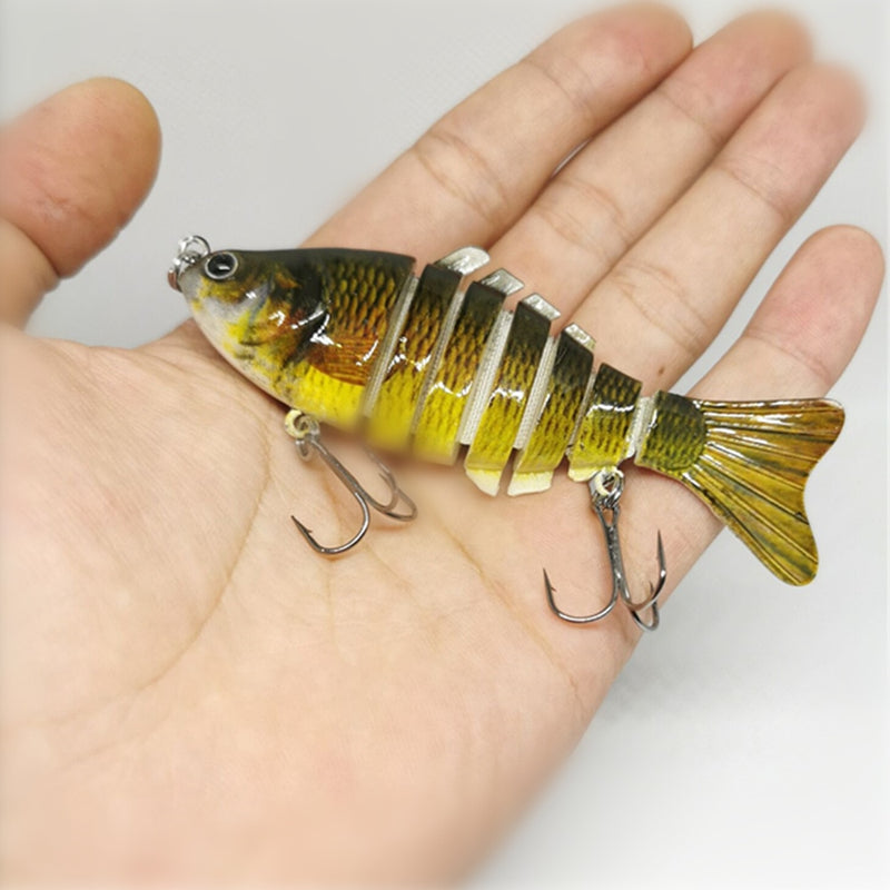 Isca para Pesca viva Articulada - 3D ( movimentos reais )