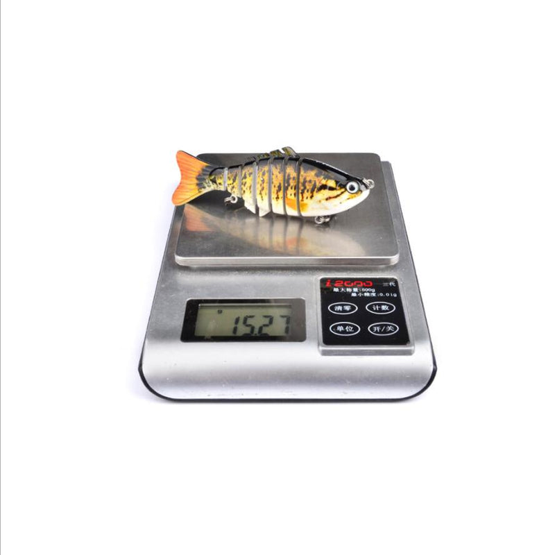 Isca para Pesca viva Articulada - 3D ( movimentos reais )